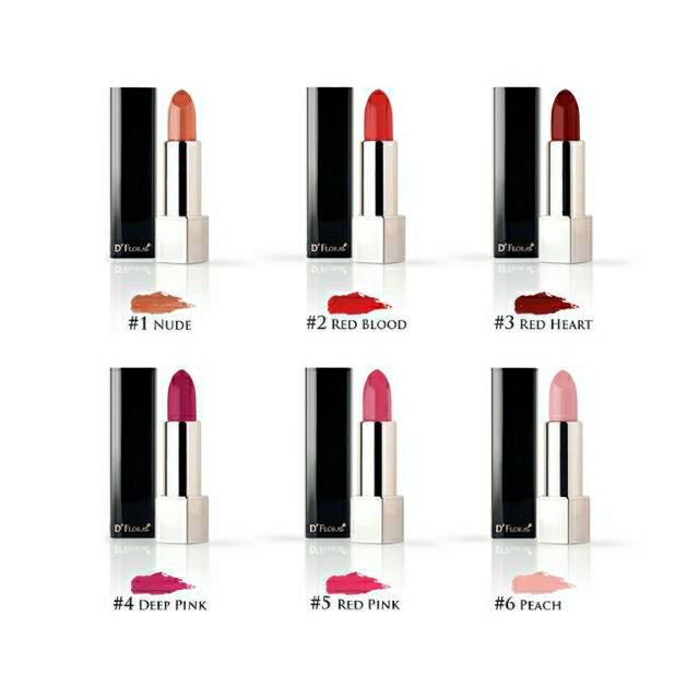 K-Link D’Flora Lipstick, lipstick lembut dan nyaman di bibir