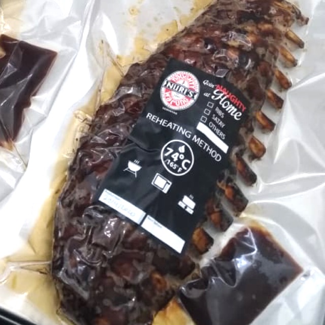 Naughty Nuri's Pork Ribs Kemasan Vacuum