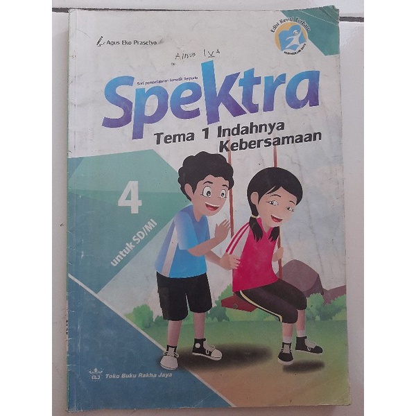 Spektra Tematik Terpadu Tema 1 Kelas 4 SD/MI | Rakha Jaya