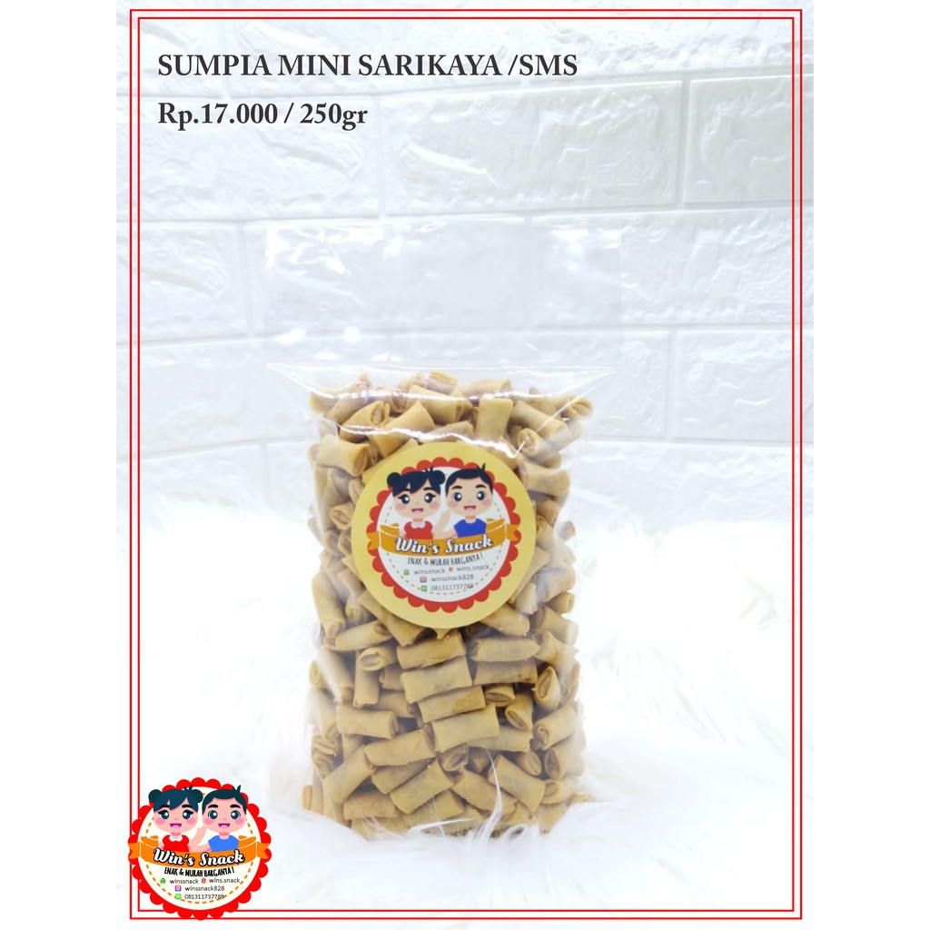 

SUMPIA MINI SARIKAYA / SMS 250GR