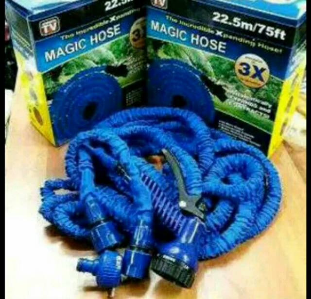 SELANG AIR AJAIB // MAGIC HOSE 22,5m 75Ft The Incredible X Panding Hose