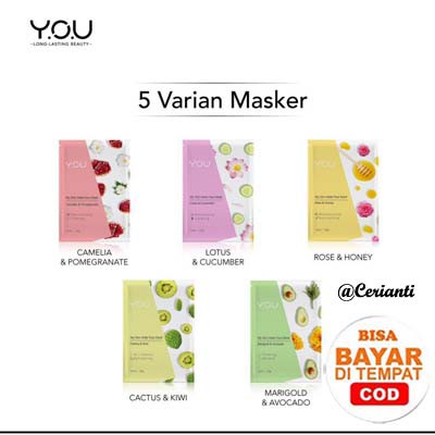 YOU My Skin Matte Face Mask Masker YOU 22 gr