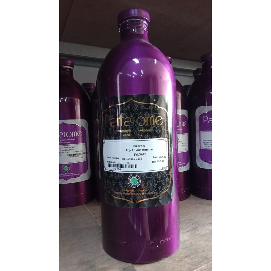 bulgari aqua premium by parfarome segel 1kg