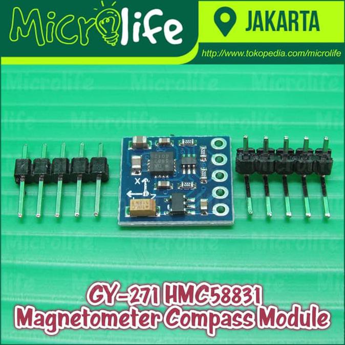 TERMUR4H GY-271 HMC58831 Magnetometer Compass Module