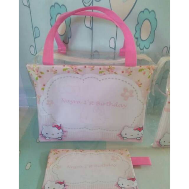 Tas resleting mika + dompet