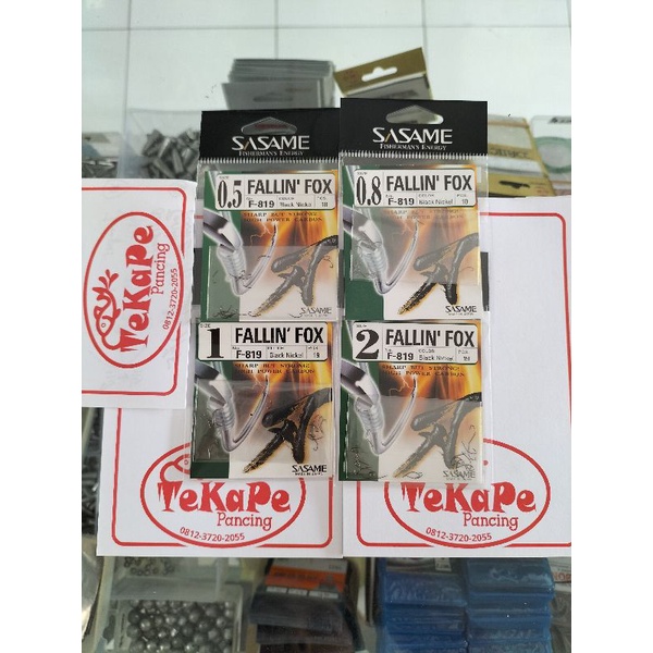 Kail Pancing Sasame Fallin Fox F-819 (tanpa lubang)