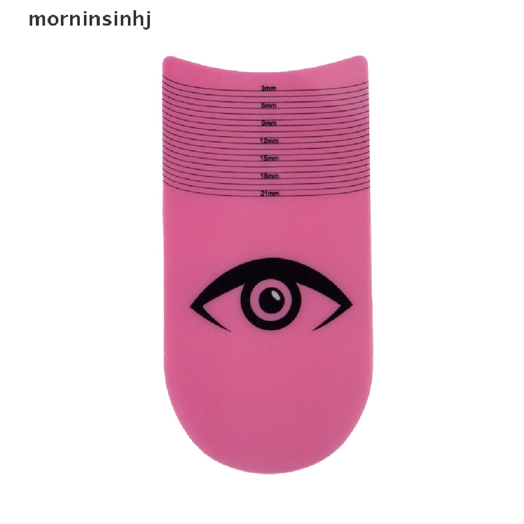 Mornin 3pcs / Set Penggaris Cetakan Alis Untuk Wanita