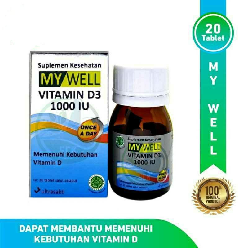 MY WELL Vitamin D 3 1000 IU