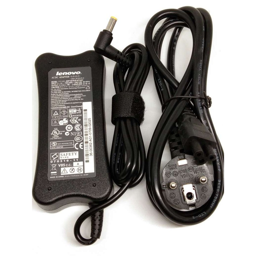 Lenovo Laptop Adapter Fit G530 G550 N550 G450 19v-3.42a BoneShape