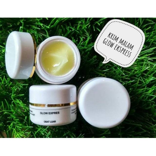 CREAM MALAM GLOW EXPRESS GEL - RACIKAN FARMASI