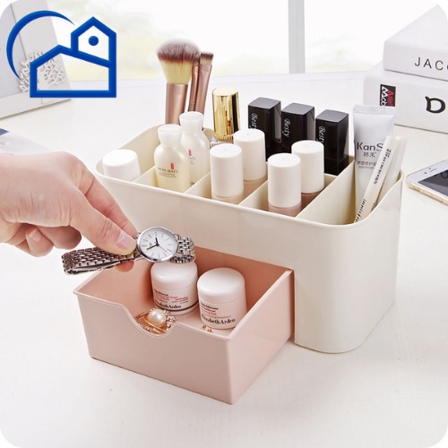 Rak Kosmetik Plastik / Rak Makeup Plastik / Rak Kosmetik Laci / 1 Laci Organizer Make Up Brush Storage Rak Kosmetik Plastik Sergabuna 4311