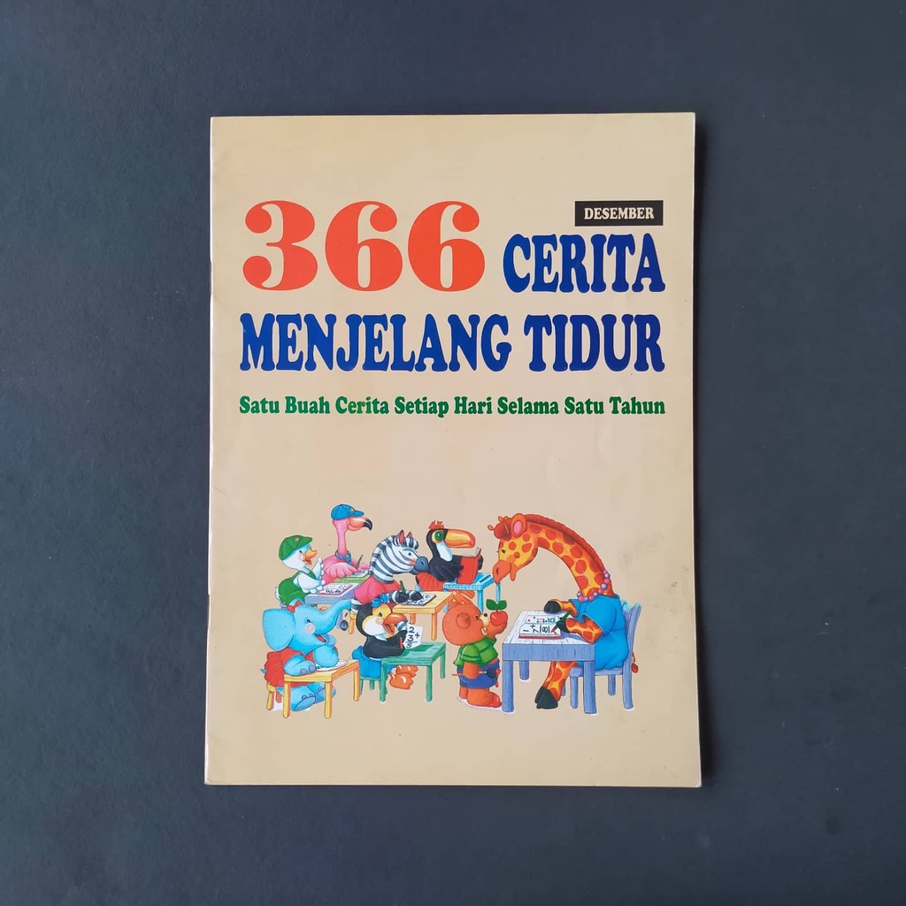 Buku Anak Langka 366 Cerita Menjelang Tidur Desember