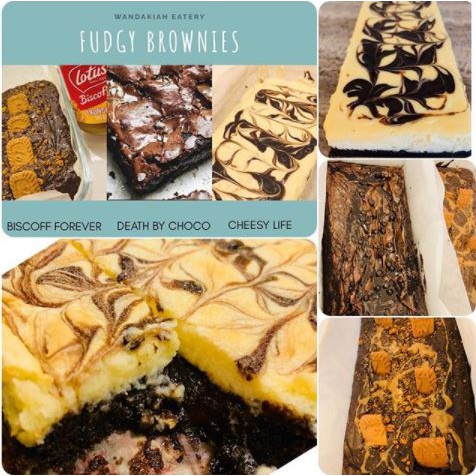 

BROWNIES LUMER FUDGY CHEESY LIFE