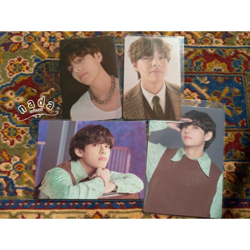 Photocard Taehyung Festa D-6, D-9 & mpc Sowoozoo 4/8, 7/8