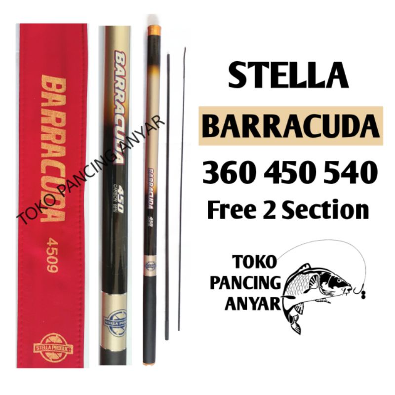 Joran Tegek Stella Barracuda 360 450 540