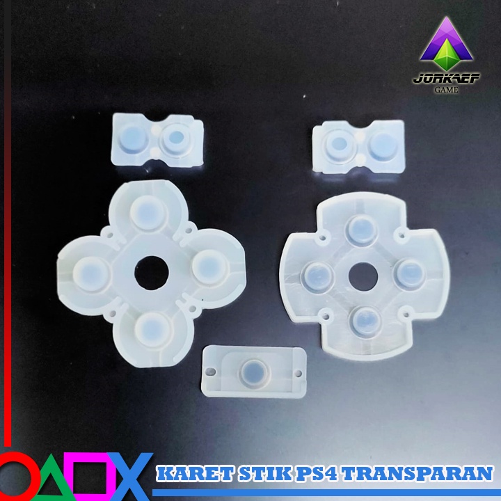 KARET STIK PS 4 FAT (SET) KARET STICK PS4 TEBAL &amp; SLIM