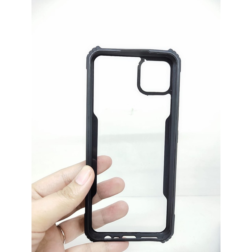 Anti Shocking Realme Narzo 30A C55 Hardcase Realme Narzo 20 List Hitam Acrylic Case