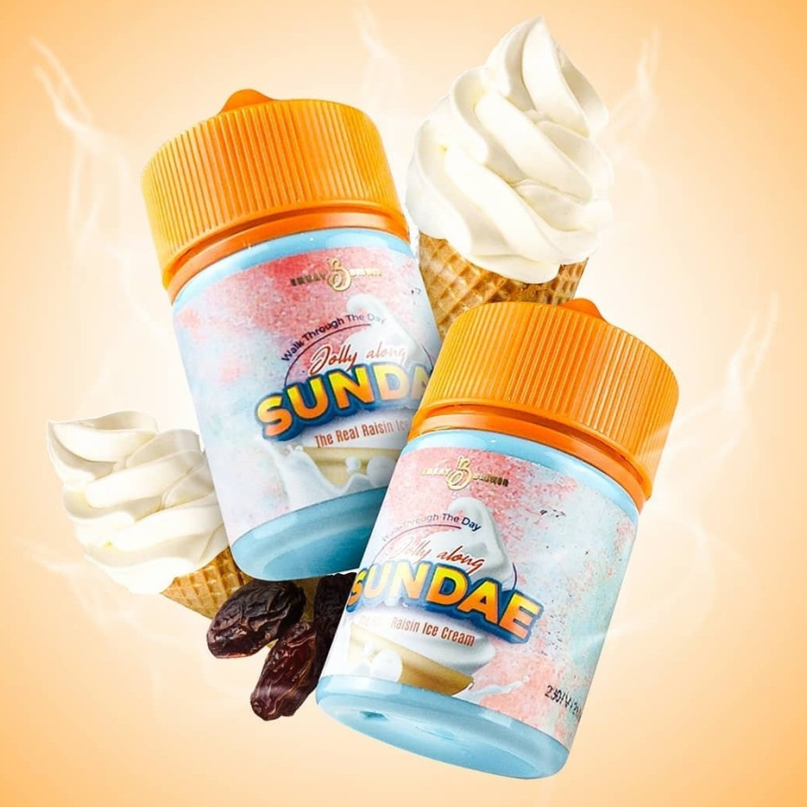 JOLLY ALONG SUNDAE LIQUID RAISIN ICE CREAM 60ML