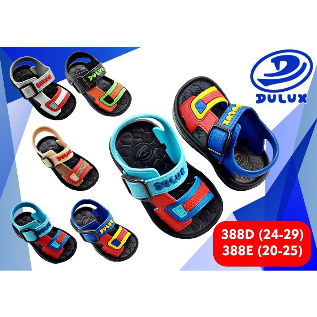 DX-388E Sandal Gunung Anak Laki Laki / Sandal Karet Anak Cowok Merek Dulux Size 20-25