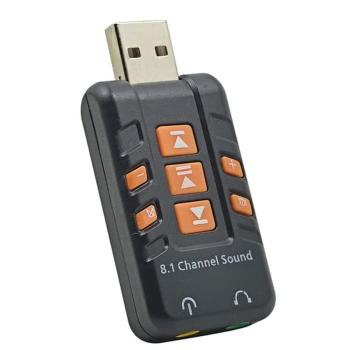 USB Sound Card Adapter 8.1 Channel External Audio