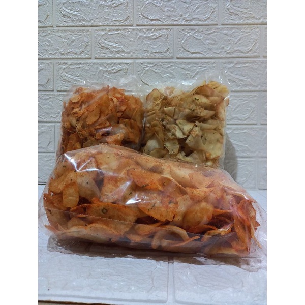

keripik singkong | original/pedas keju