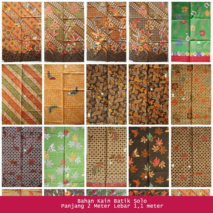Kain Batik Modern Batik Solo Bahan Katun
