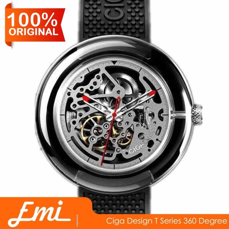 Ciga Design T Series 360 Degree Transparent Mechanical Watch