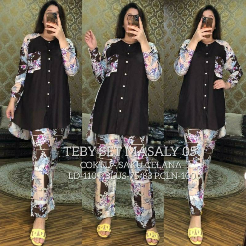 Setelan Arab MASALY 05 by teby