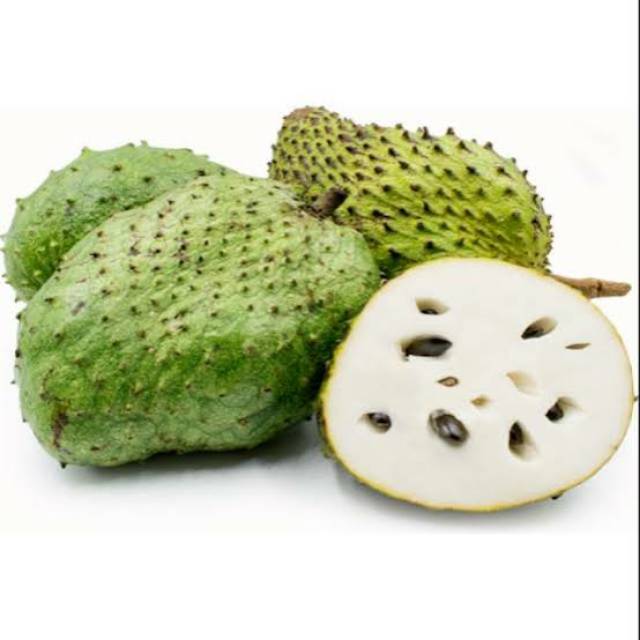 

Buah sirsak per buah berat 700 grm