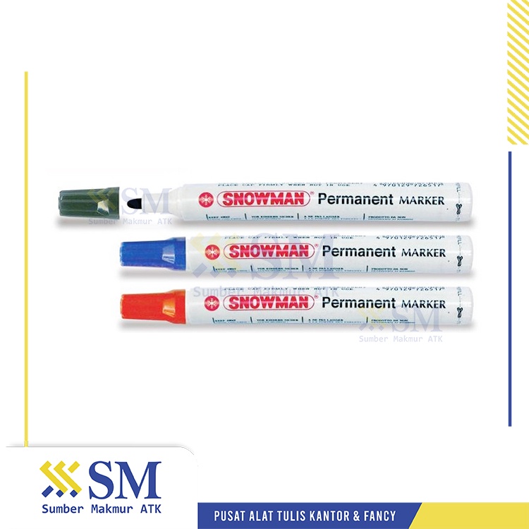 

SPIDOL SNOWMAN G12 HITAM / BIRU / MERAH (PERMANEN)