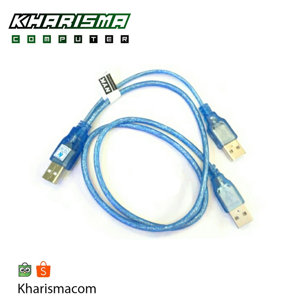 Kabel USB to 2 USB Male - Male to Male