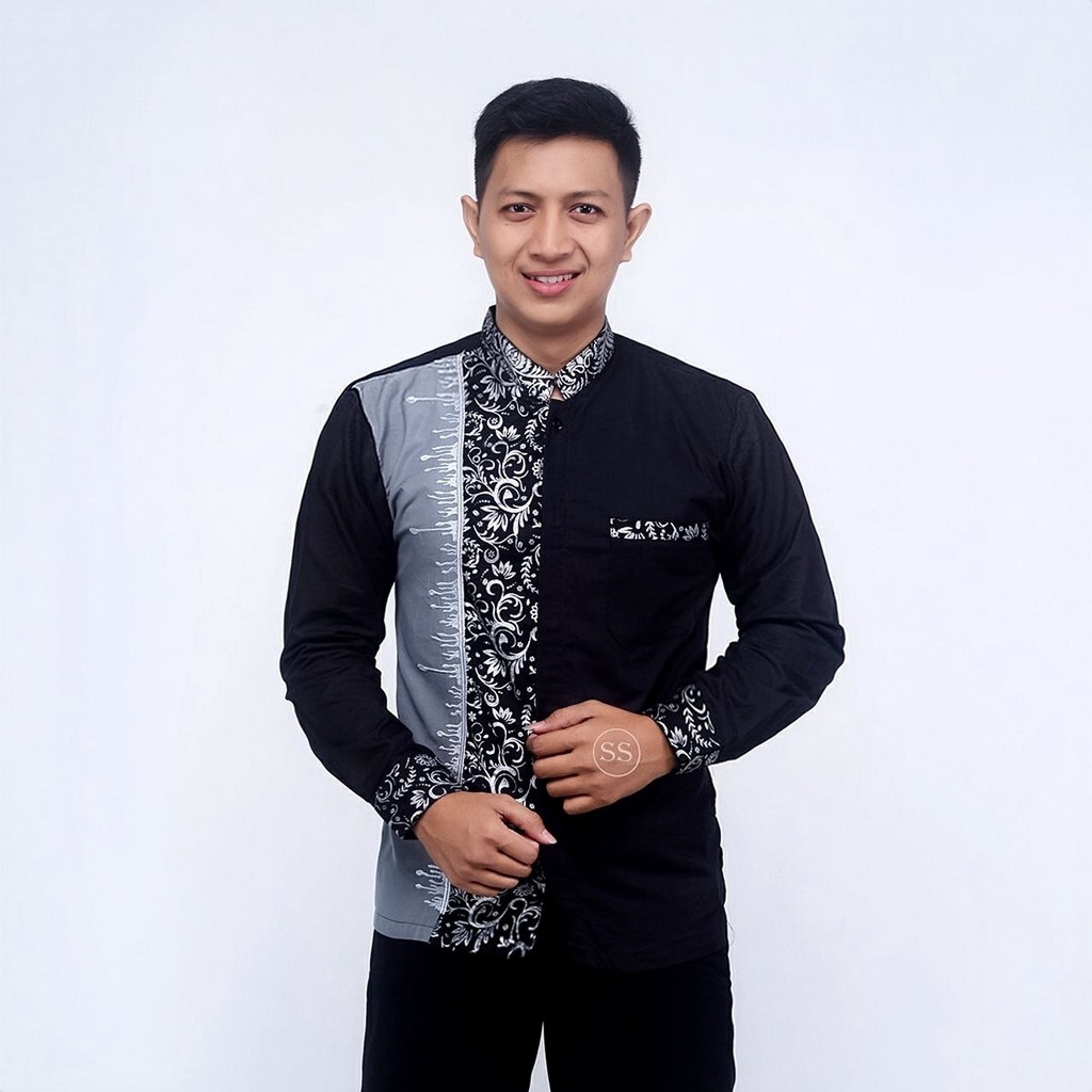 BAJU KOKO BATIK GITARRRRR