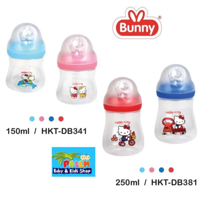 LUSTY BUNNY BOTOL WIDE NECK/botol susu 150ML DAN 250ML