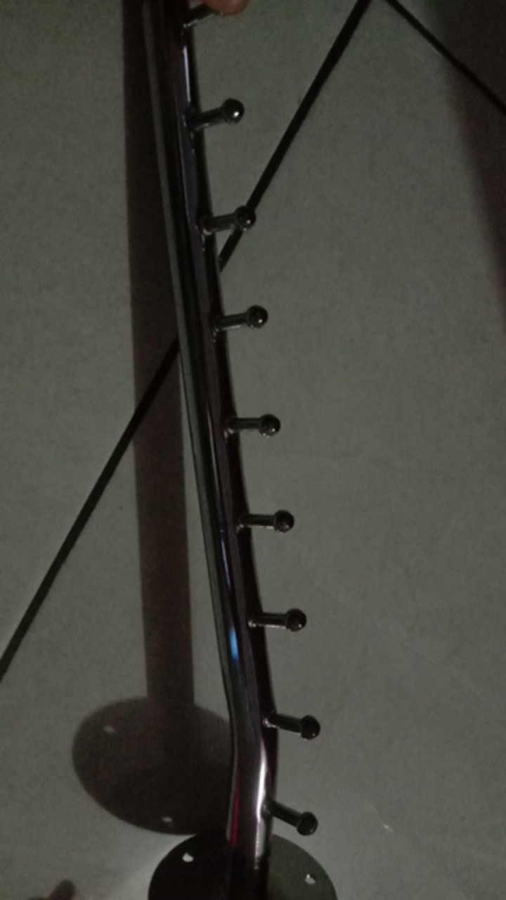 Suling Tembok  Tekuk 9 Mata / Gantungan Suling Tembok Tekuk 9 Titik