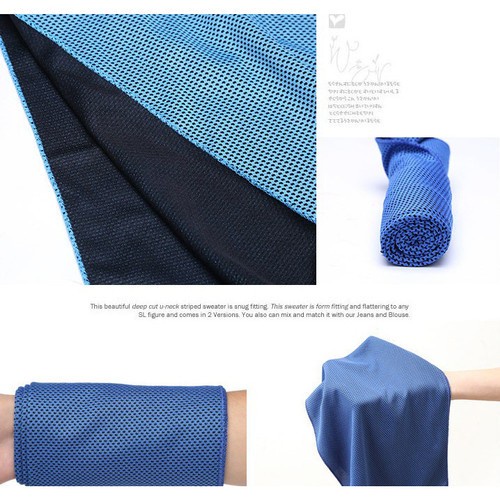 Cold Towel Sport Gym Fitness Yoga Handuk Dingin Olahraga