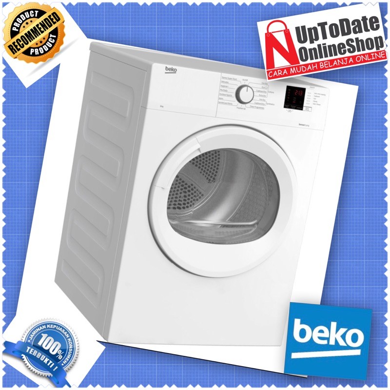 MESIN CUCI PENGERING DRYER 8KG BEKO DA9012GA BIG CAPACITY