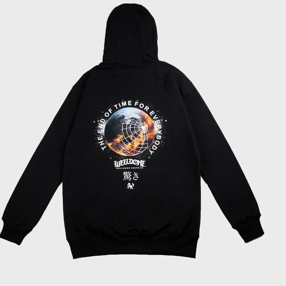 (LANGSUNG KIRIM) Welldone Hoodie - Endenerbody Black