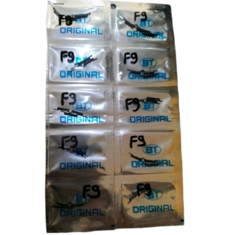 TOMBOL LUAR ON OFF INCLUDE VOLUME OPPO F9 / RUBBER / INCLUDE