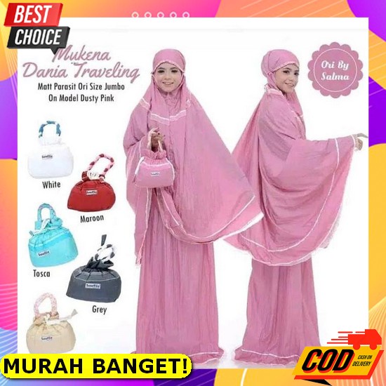 Mukena Amani Rayon Premium Jumbo Mukena Dewasa Telekung Kombinasi Renda Kekinian Mukena Terbaru 2021
