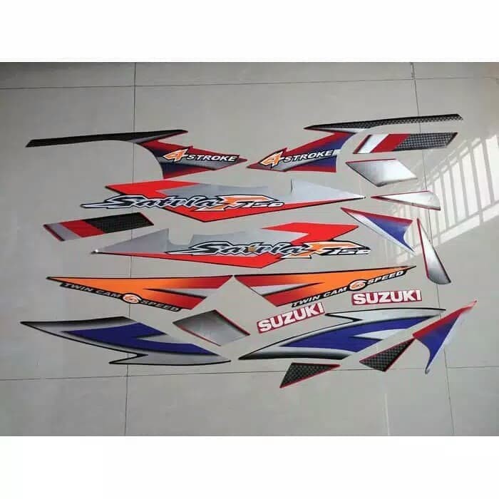 Striping List Body Suzuki Satria Fu Thailand Original