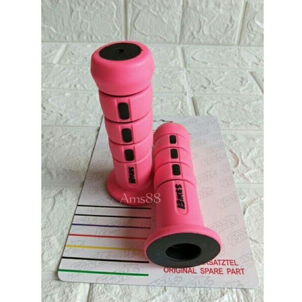 HANDGRIP PINK FASTBIKES - HANDFAT PINK - GRIP PINK VARIASI MOTOR UNIVERSAL