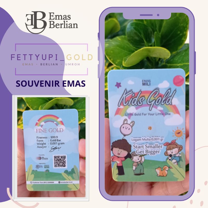 Emas MILI 0,001 gram