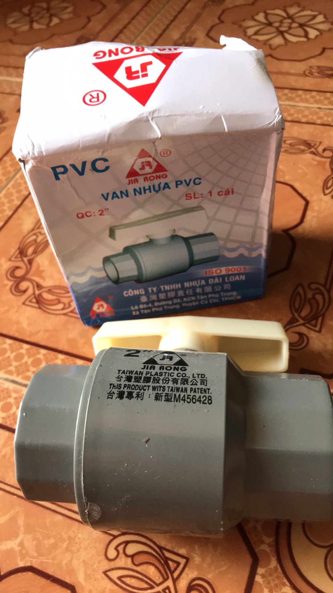 Stop Kran Ballvalve Ball Valve Pvc Jiarong Jia Rong 2 Inchi
