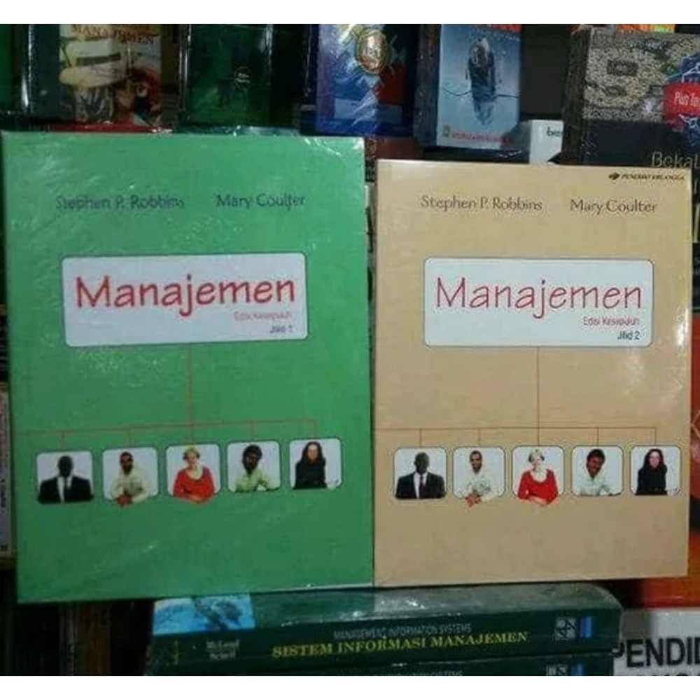 

Buku 1 Set - MANAJEMEN - Edisi 10 Jilid 1 dan 2 - Stephen Robbins