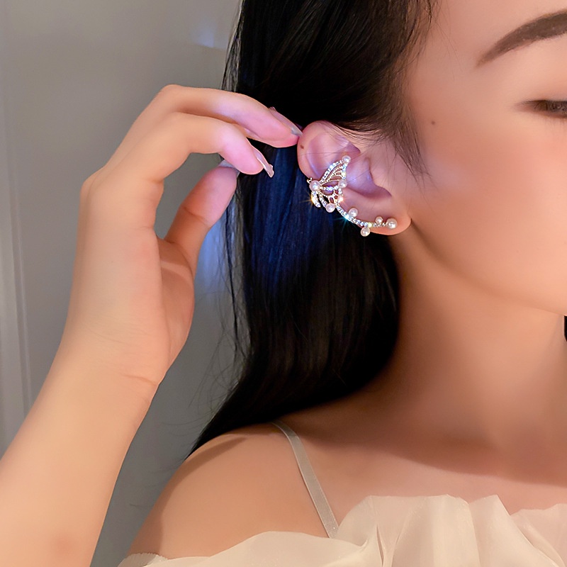 Anting AT 159 Anting dan Klip Jepit Tulang Telinga , Anting Unik Lucu Keren Fashion Wanita /BS