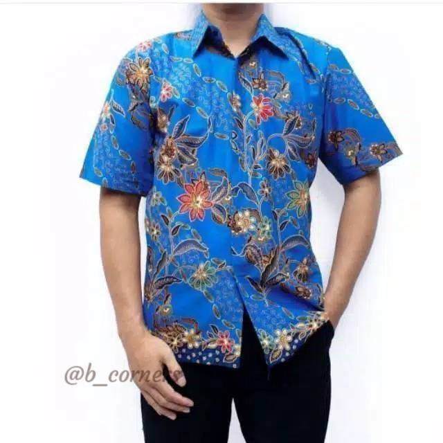 ATASAN BATIK PRIA KEMEJA BATIK MOTIF HM 48