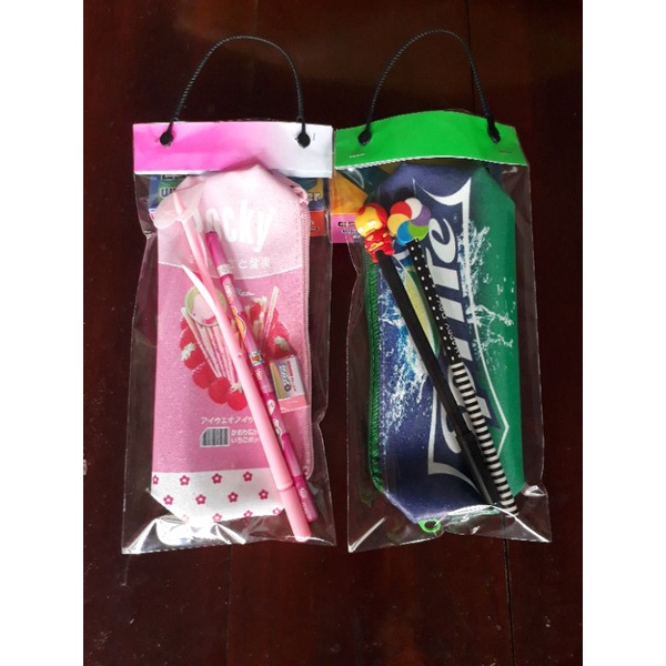

tempat pensil resleting set alat tulis