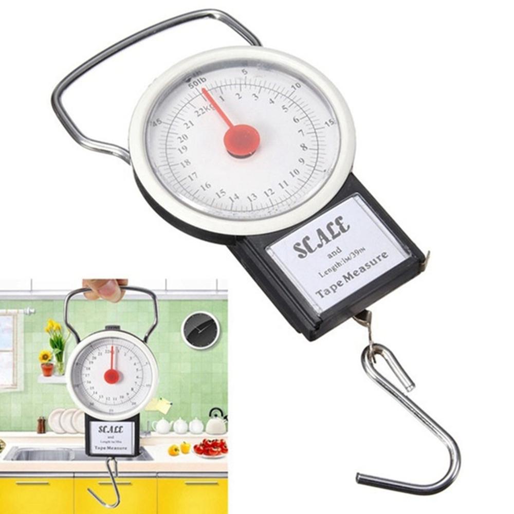 Lanfy Luggage Scale Portable Mini Dial Koper Ukur Bagasi Kait Gantung