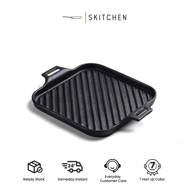 Skitchen Giza Grill Pan / Cast Iron Grill