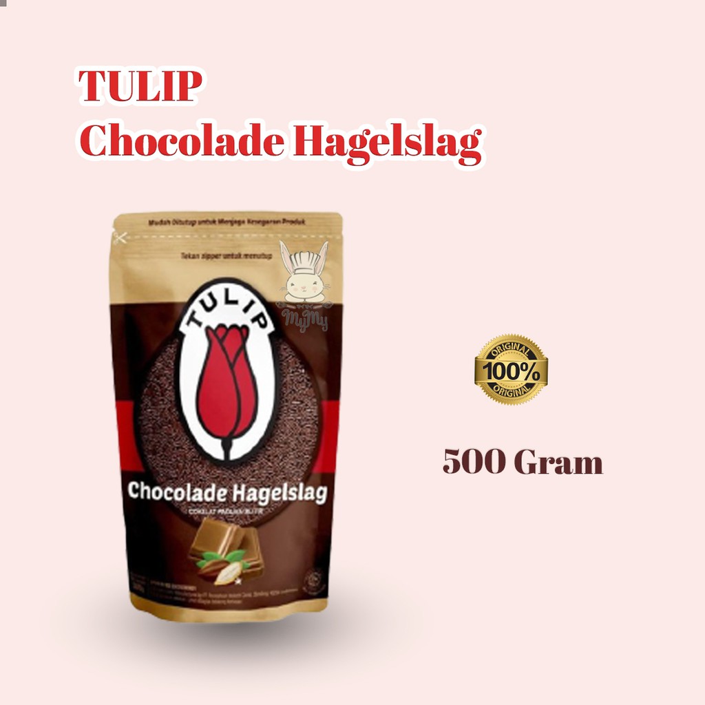 

TULIP Chocolade hagelslag / Meses Coklat Zip Lock 500 gr